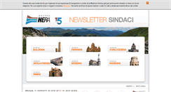 Desktop Screenshot of newslettersindaci.gruppohera.it