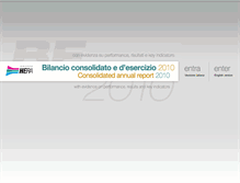 Tablet Screenshot of be2010.gruppohera.it